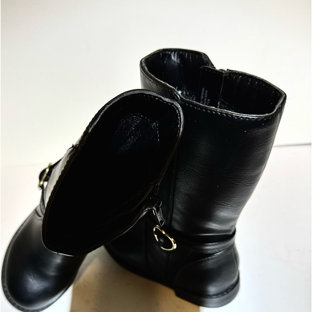 PLACE GIRLS BLACK BOOTS - Picture 7 of 15
